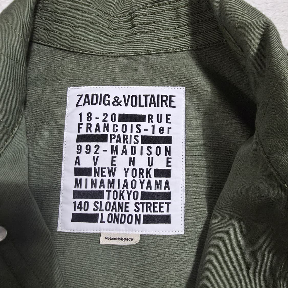 (S)여성 쟈딕앤볼테르 스컬 야상 자켓 상품이미지6