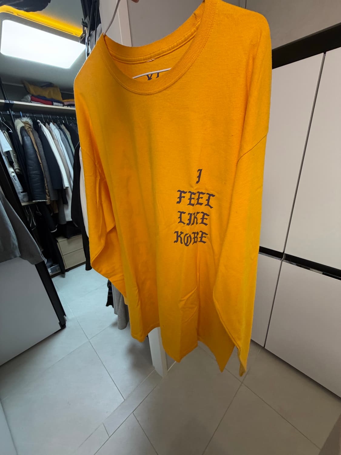 칸예 웨스트 파블로 코비 롱슬리브 xl 상품이미지1