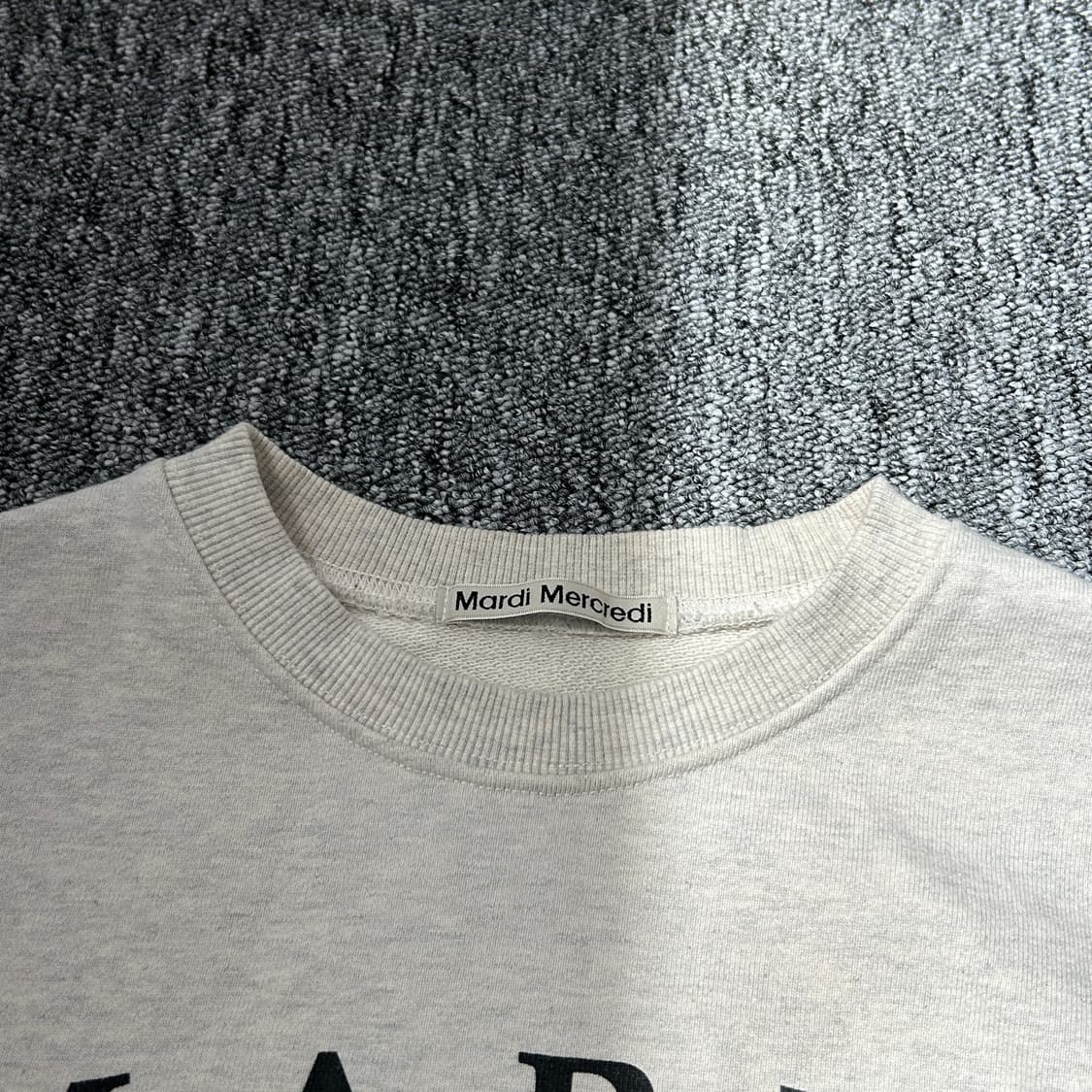 마르디 메크르디 멜란지 스웻셔츠 상품이미지5