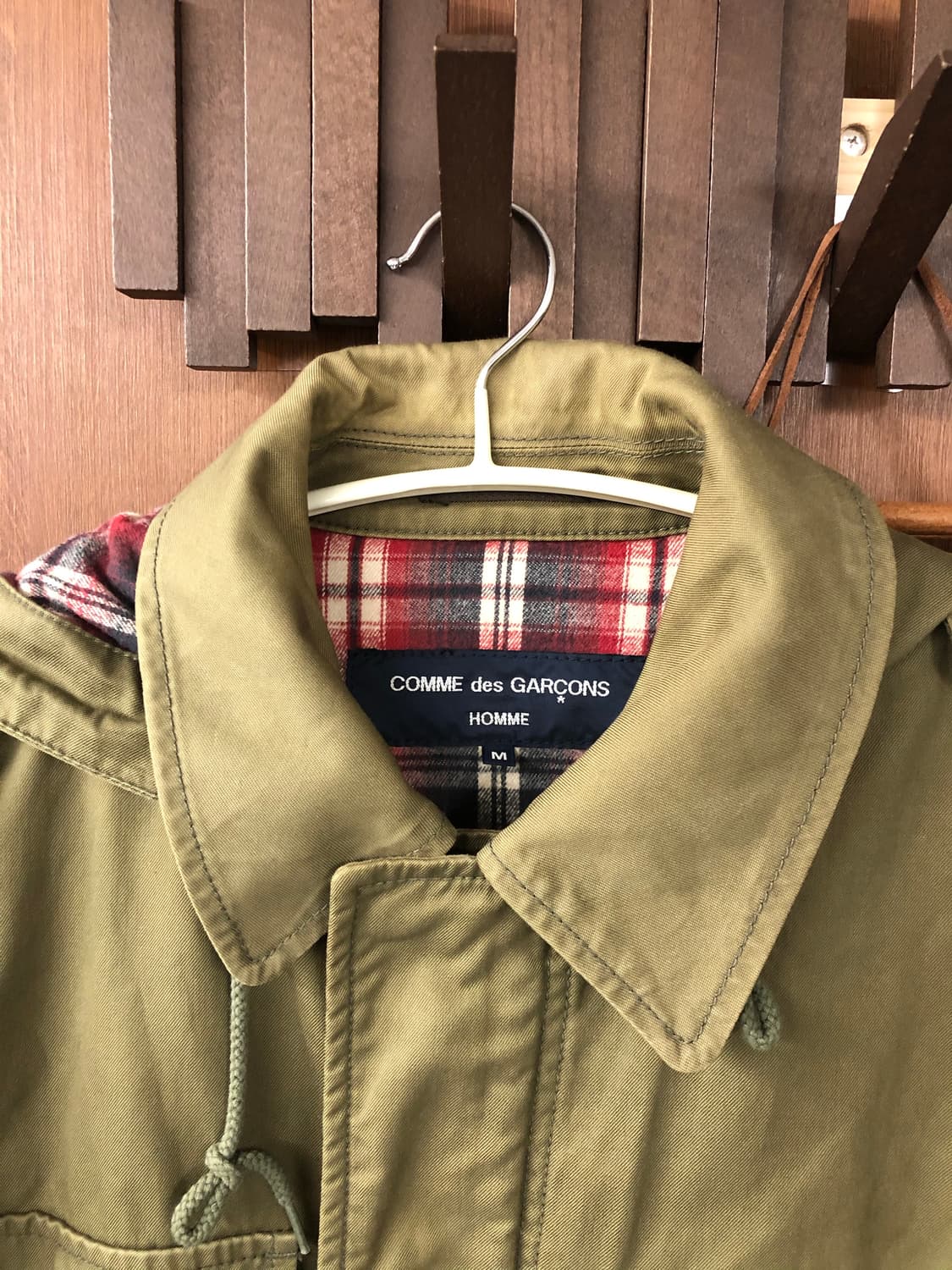 Comme des garcons homme 밀리터리 파카 M 상품이미지4