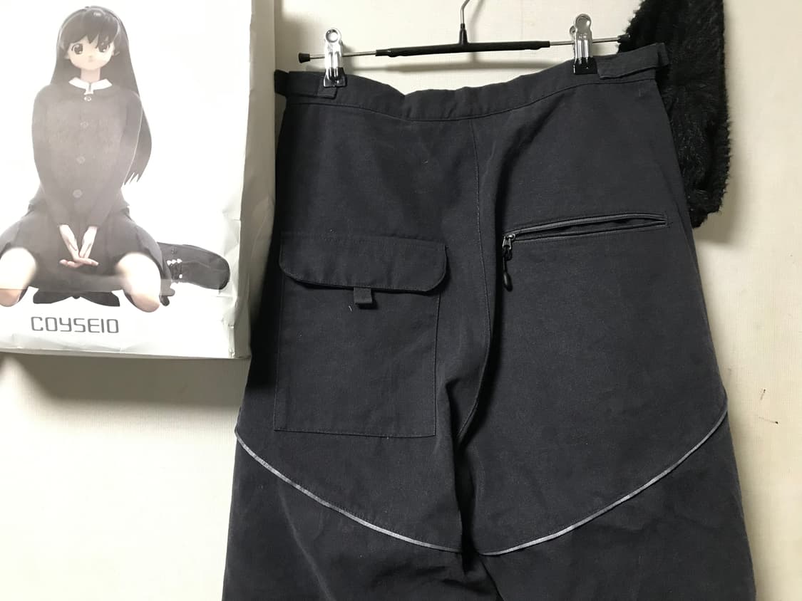 코이세이오 소프트 스트랩 라인팬츠 네이비 상품이미지4