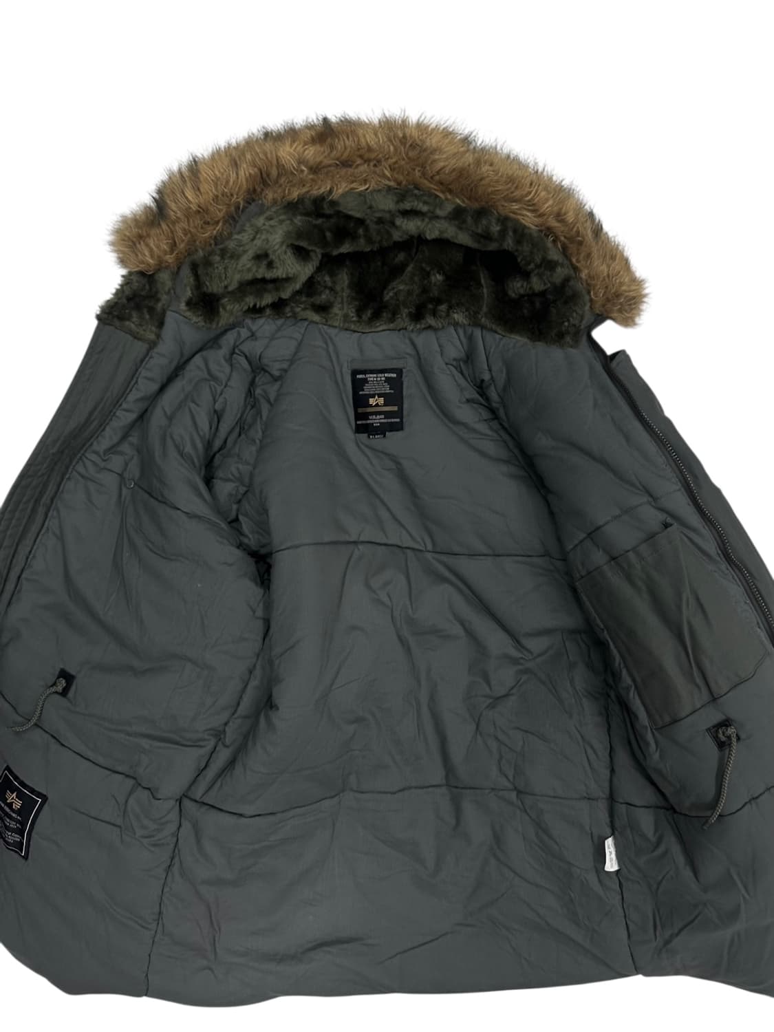 알파인더스트리 N3B 야상자켓 카키 (XL~2XL) 상품이미지7