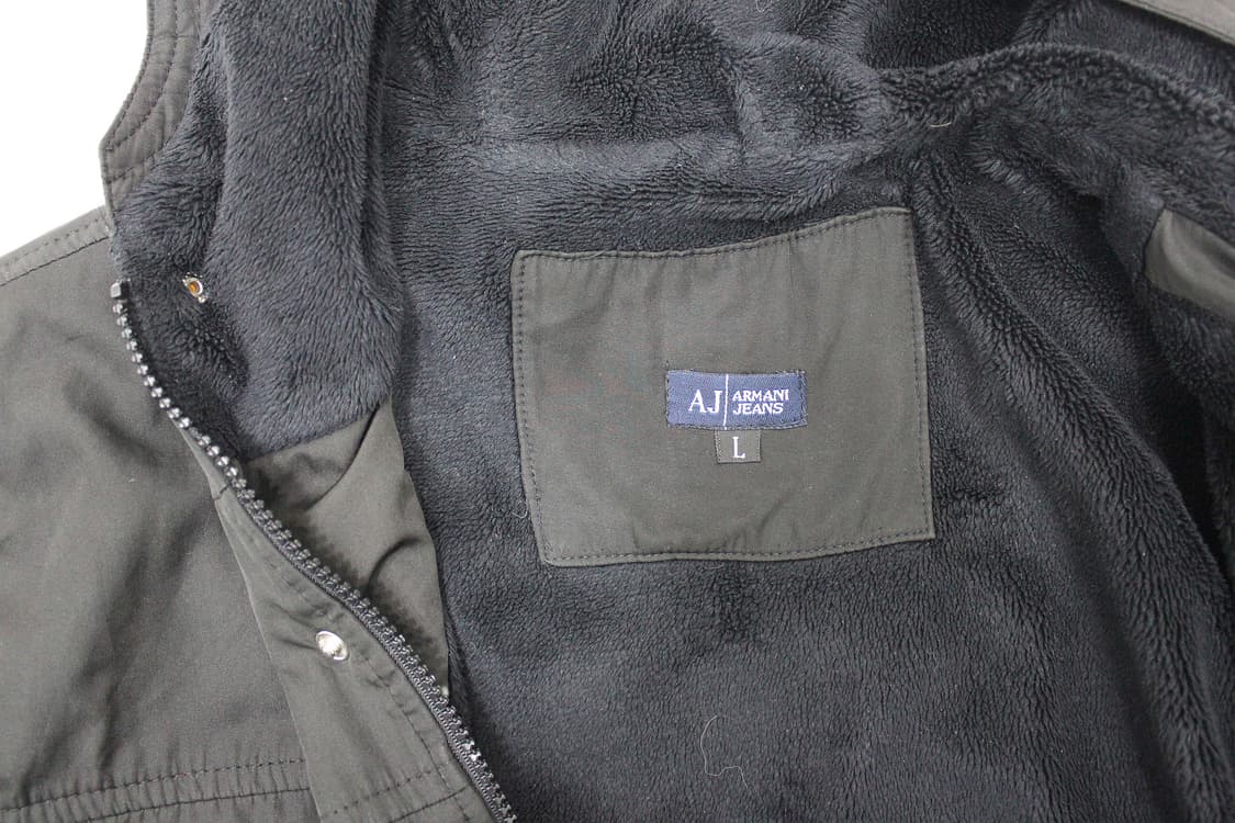 1990s Armani Jeans 아르마니 진스 크롭 봄버 자켓 상품이미지6