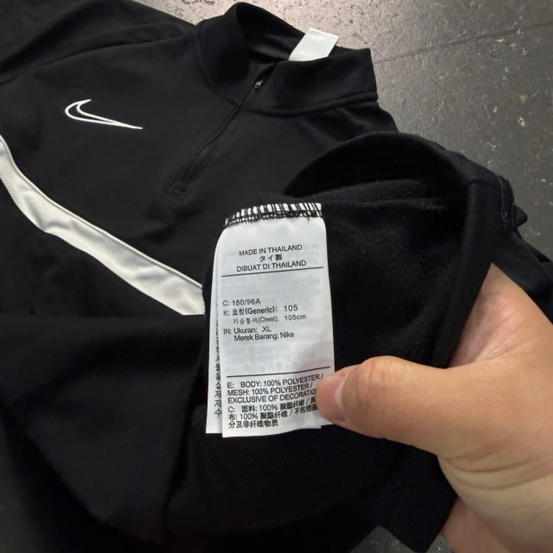 105 나이키 드라이핏 반집업  상품이미지4