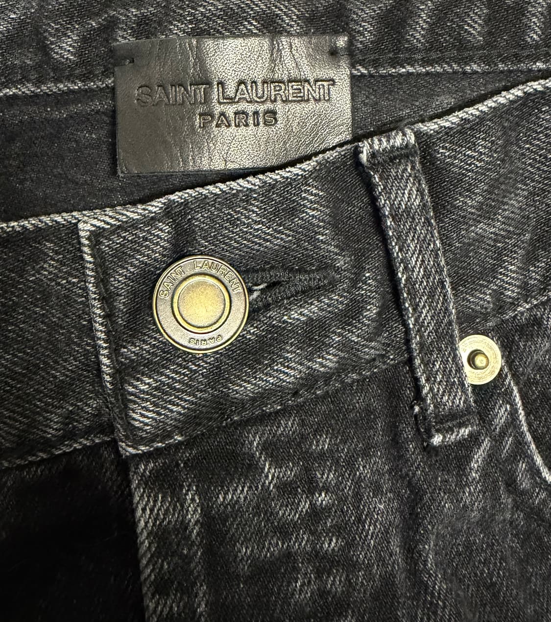 생로랑 포켓 자수 디스 데님 상품이미지3