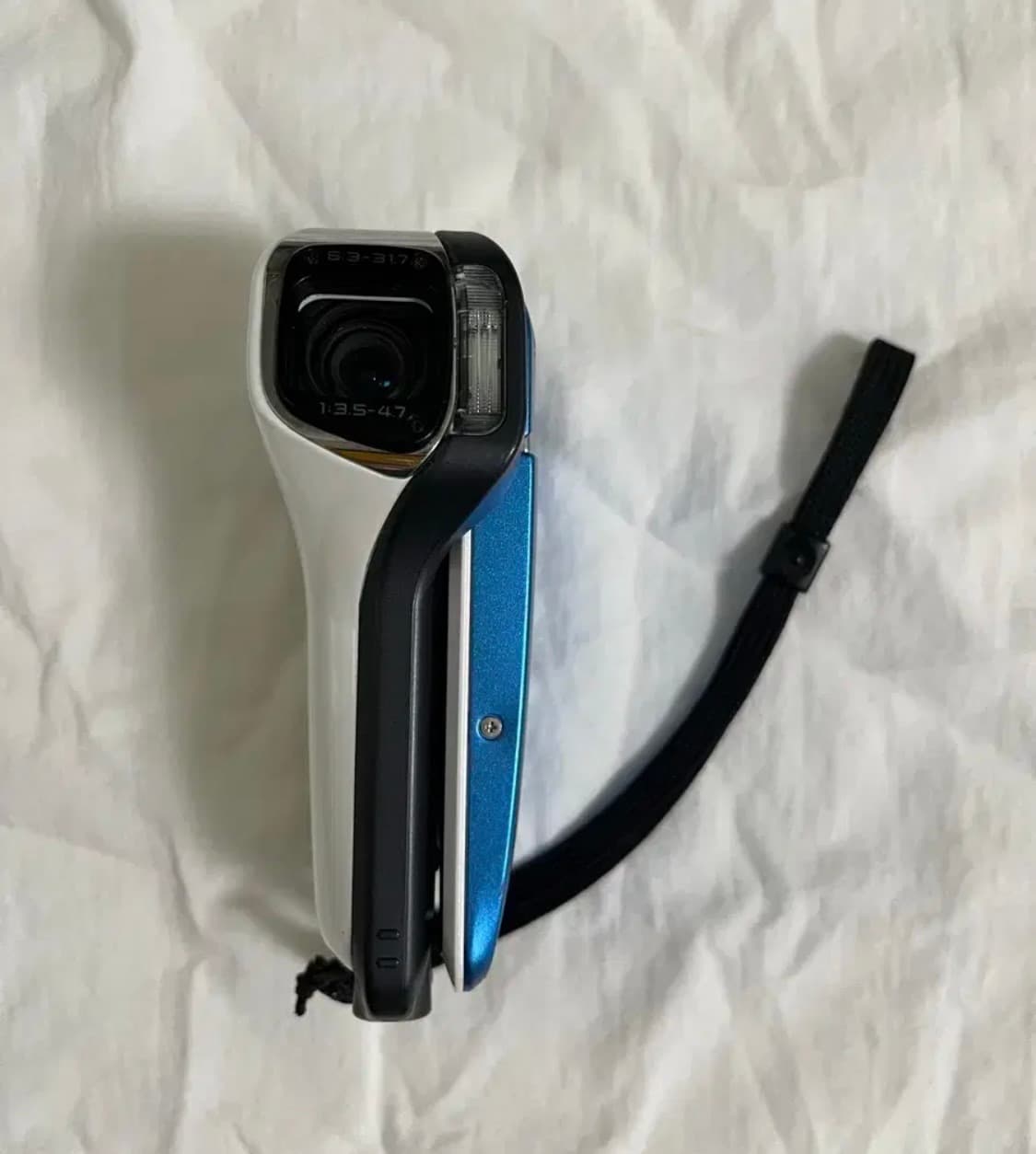 산요작티 ca8 청량한 블루 캠코더  상품이미지1