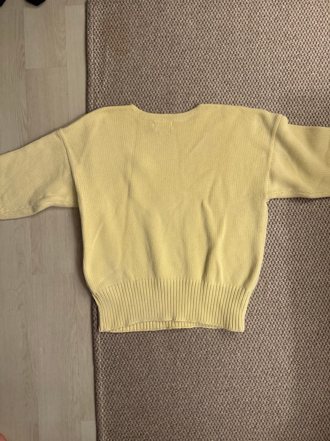 80s 폴로 크로스플래그 니트 상품이미지2