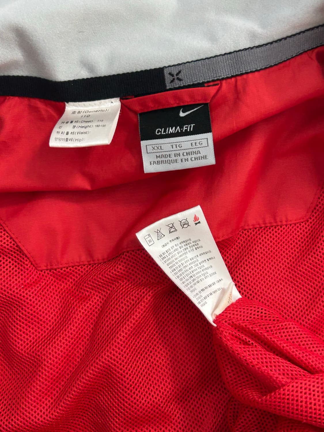 나이키 00s 올드스쿨 배색 바람막이 2XL 상품이미지7
