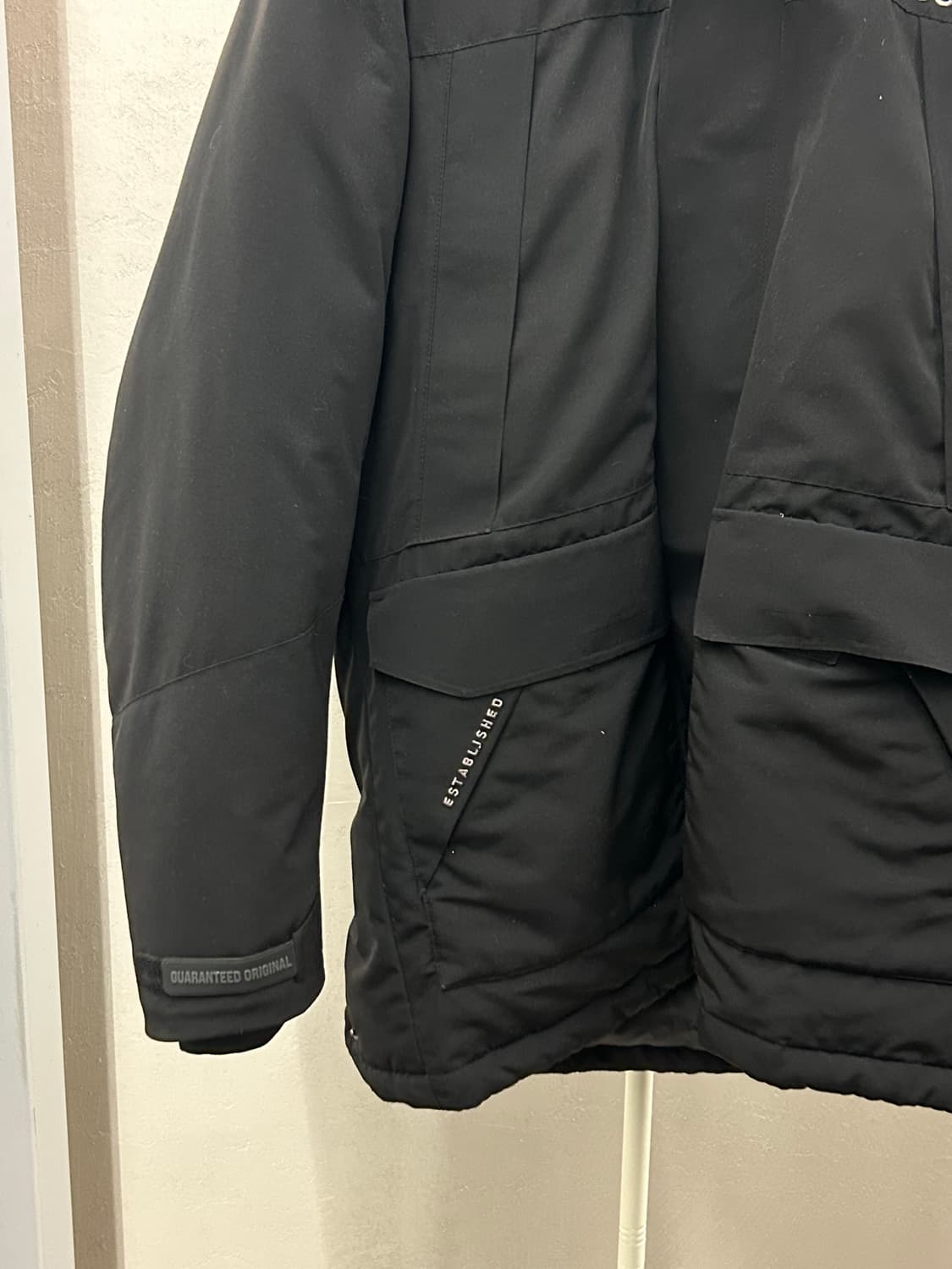 Jeep 지프 후드 블랙 다운 패딩 상품이미지4