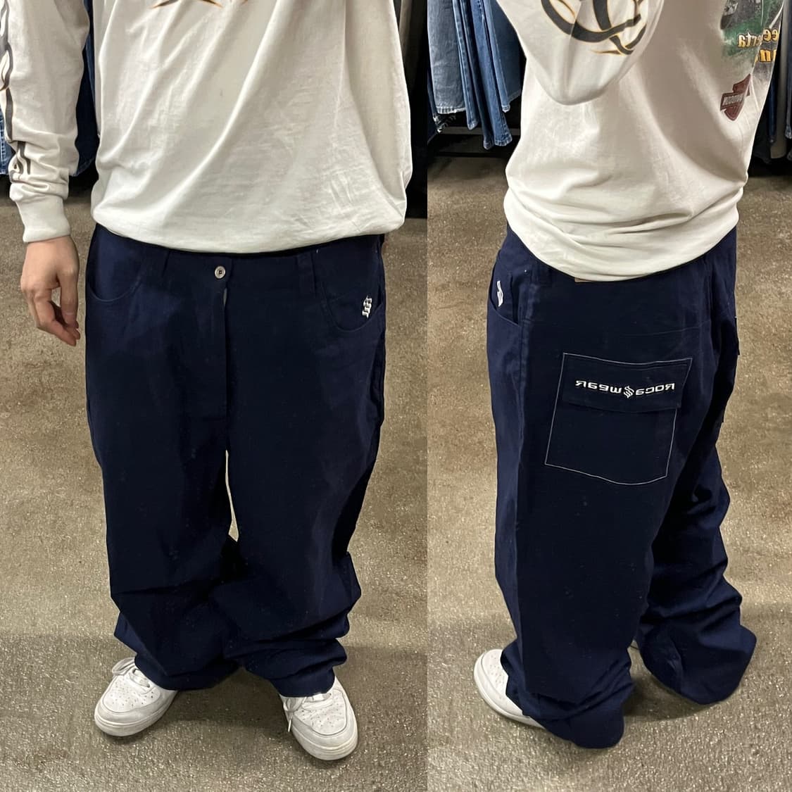 90s Rocawear 와이드 힙합 팬츠 (38“) 상품이미지1