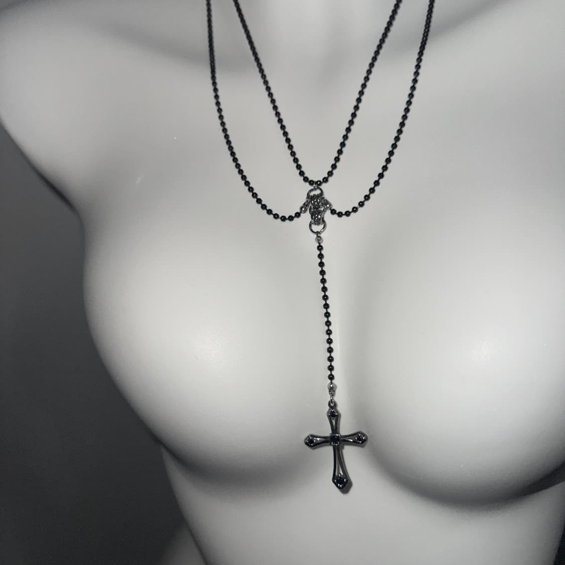 Cross 2way necklace 크로스 펜던트 목걸이 상품이미지1