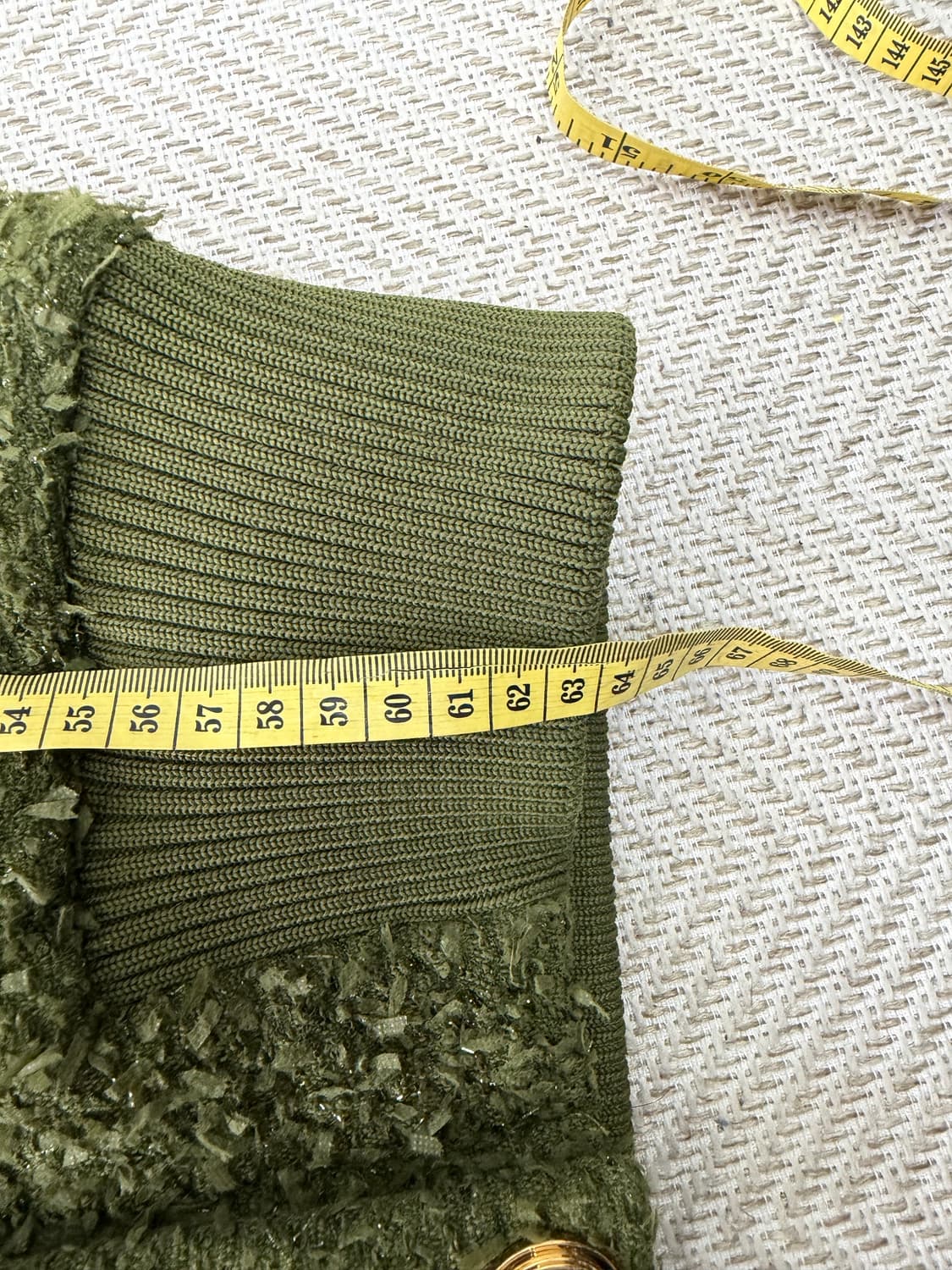 매장판정품) 발망 22ss 여성 트위드 봄버 자켓 34 상품이미지10