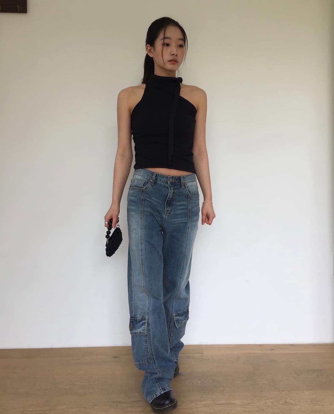 halter scarf top 상품이미지5
