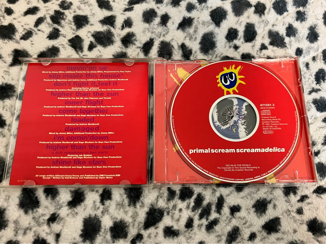 90년대 프라이멀 스크림 Screamadelica CD 상품이미지2
