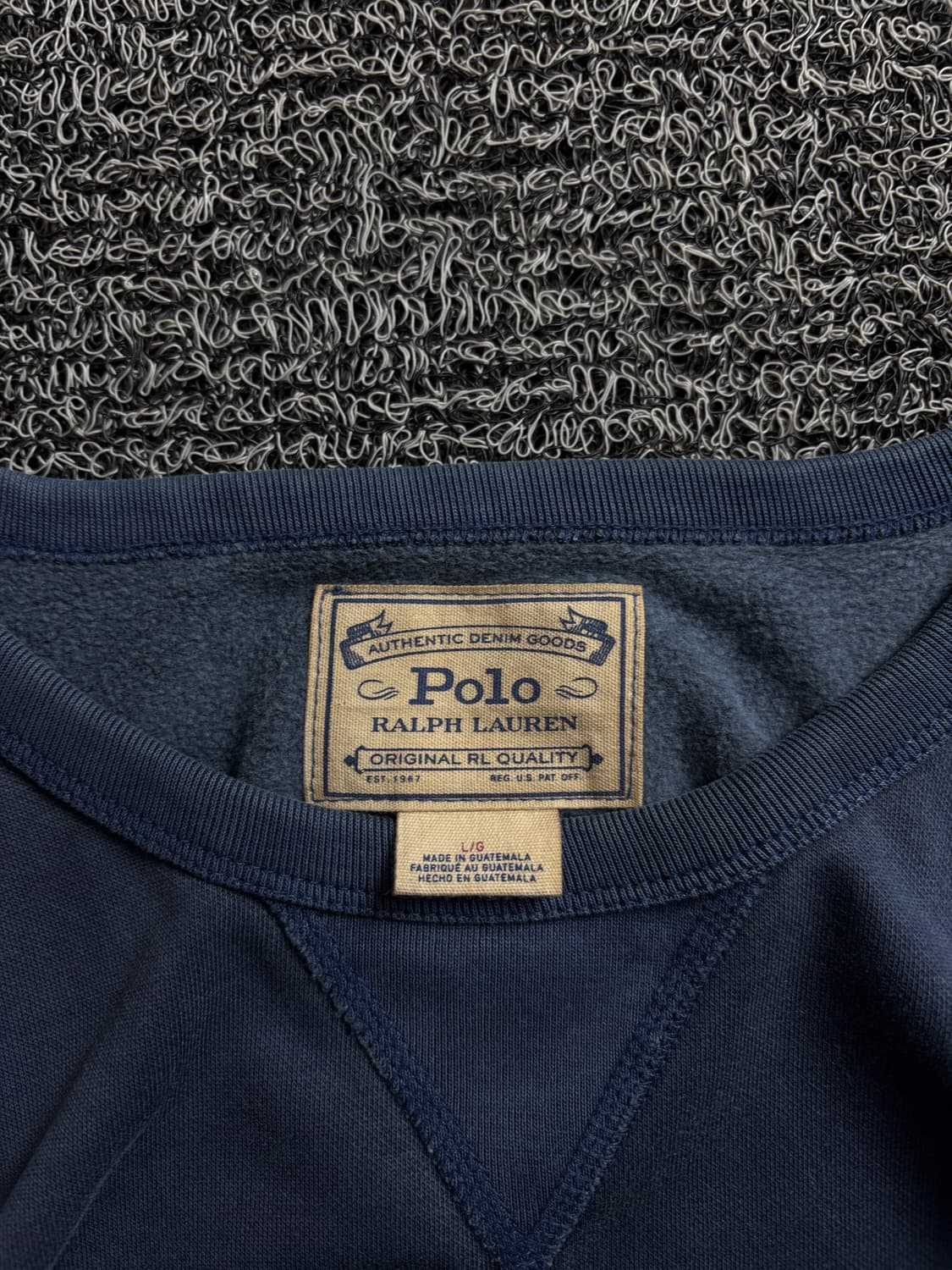 폴로 랄프로렌 포니로고 올드스쿨 박시핏 맨투맨 1780 상품이미지3