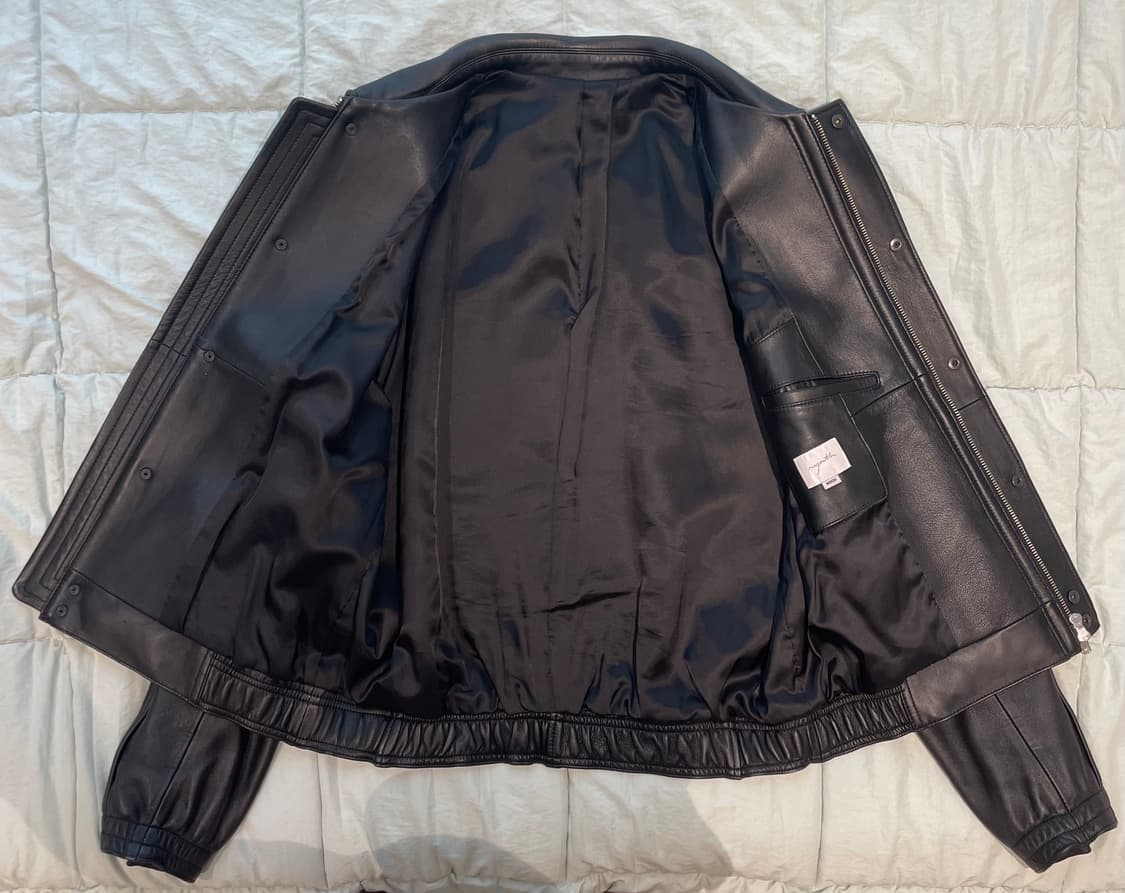 YOUTH 유스 레더 봄버 M (Moon) Leather Bomber 상품이미지5