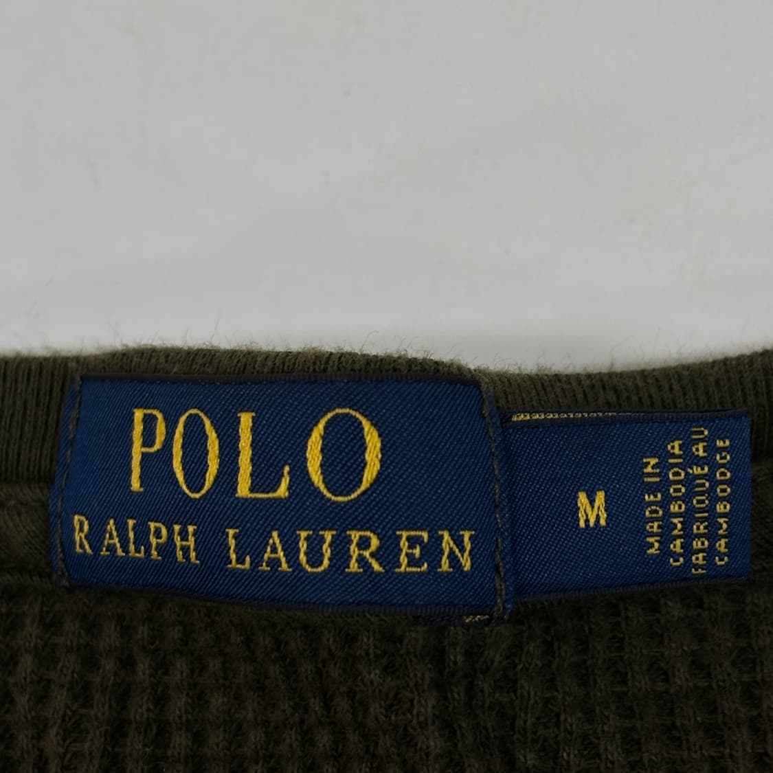 폴로 와플 롱슬리브 상품이미지6