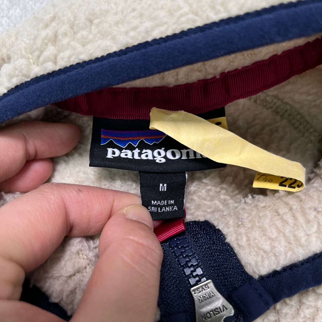 100 파타고니아 레트로 양털후리스 자켓 상품이미지3