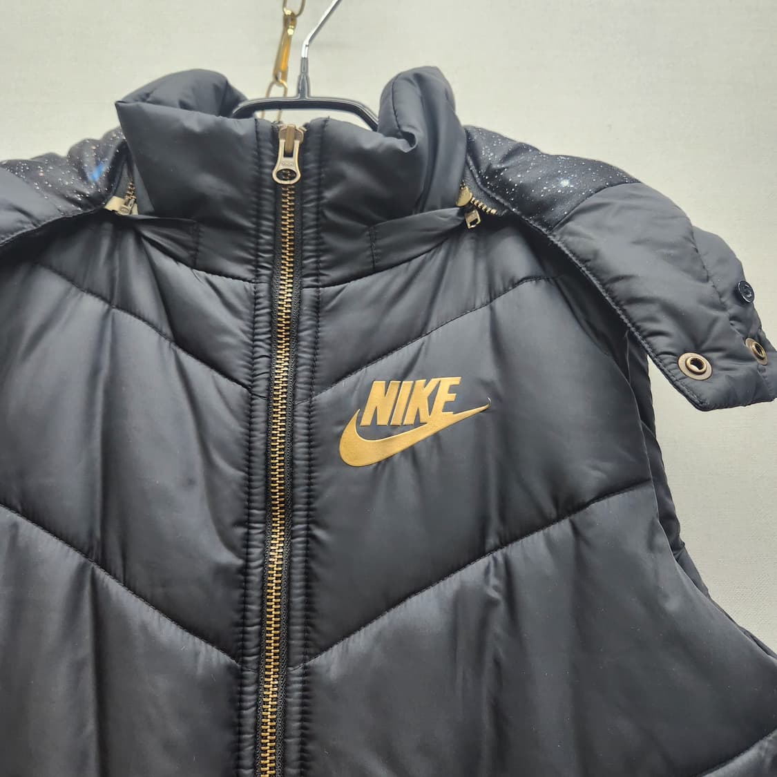 나이키 스페이스 로고 투웨이 패딩조끼 S~M 상품이미지2