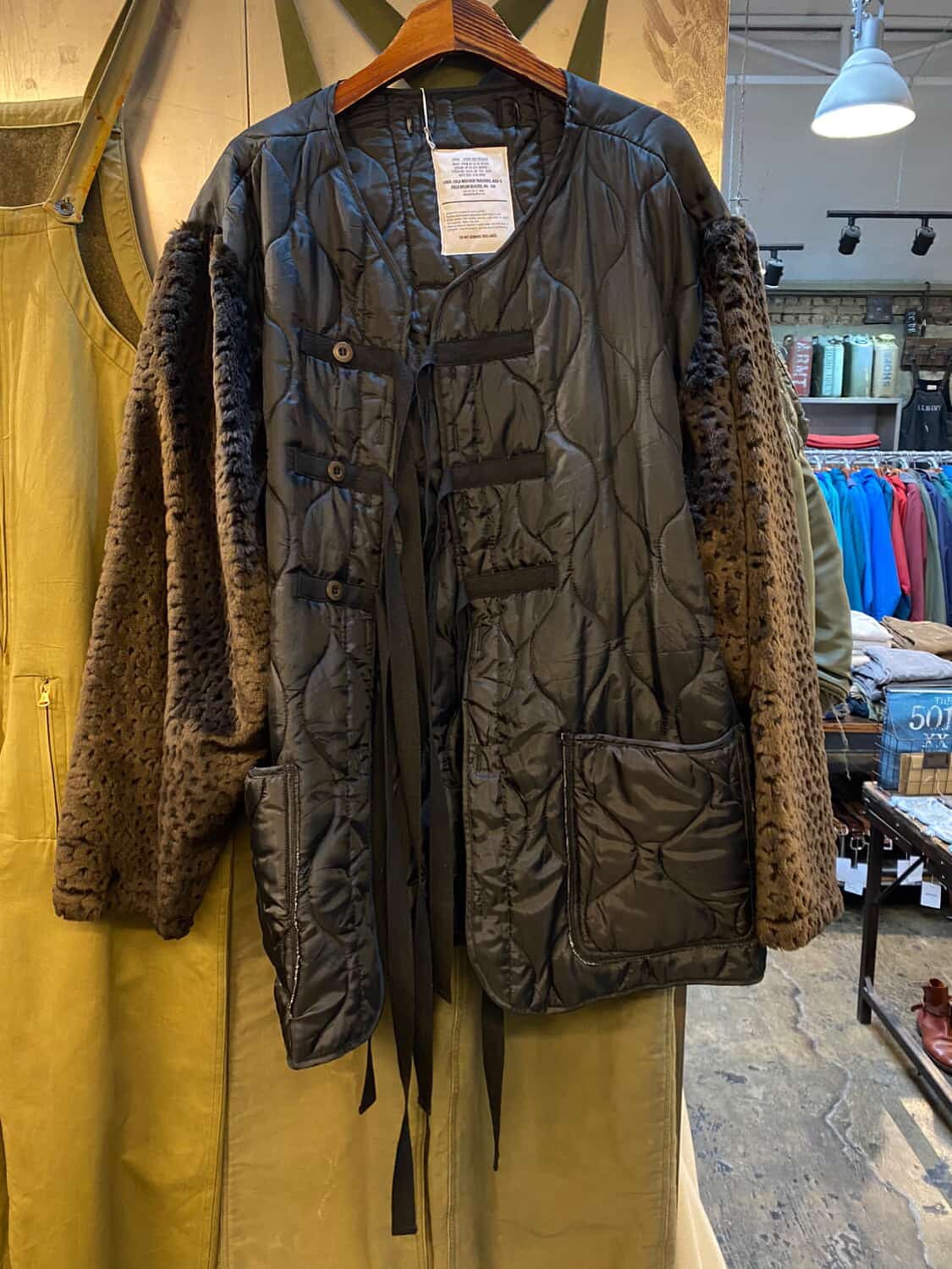 옴니피플 헤비 리메이크 퍼자켓 상품이미지1