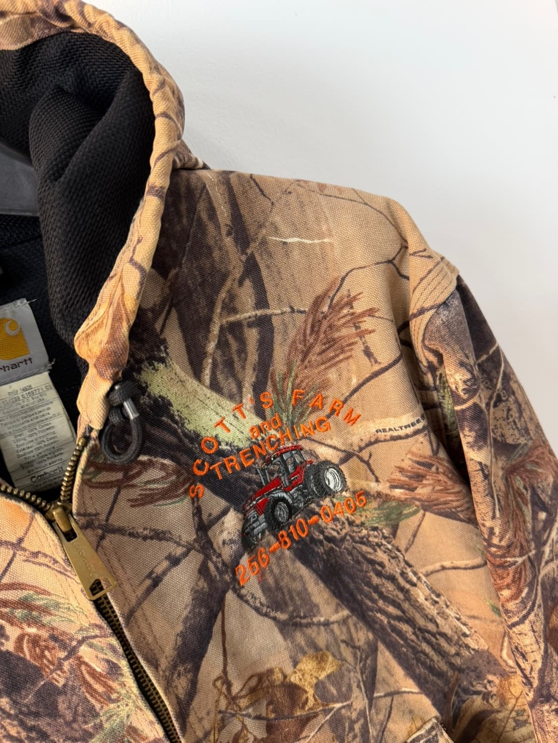 칼하트 리얼트리 액티브 워크 자켓 상품이미지4