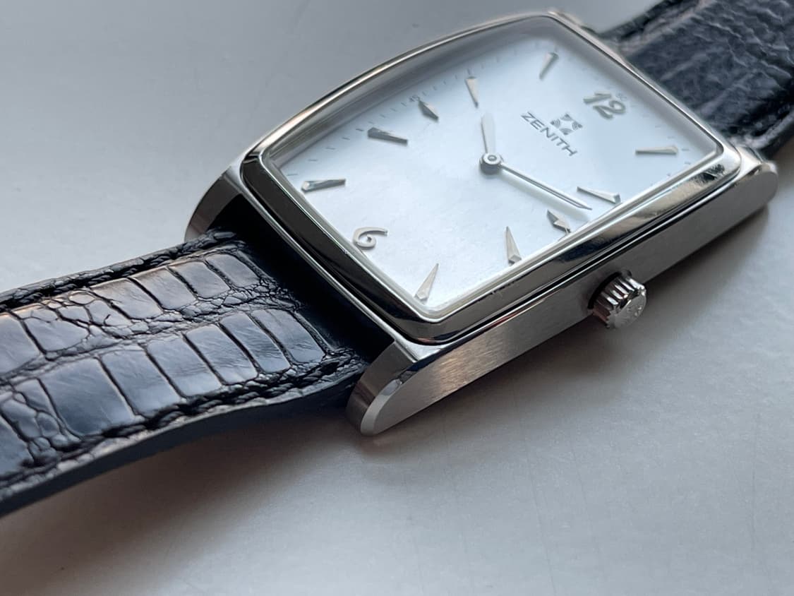 제니스 빈티지 수동 사각 탱크 시계 상품이미지5