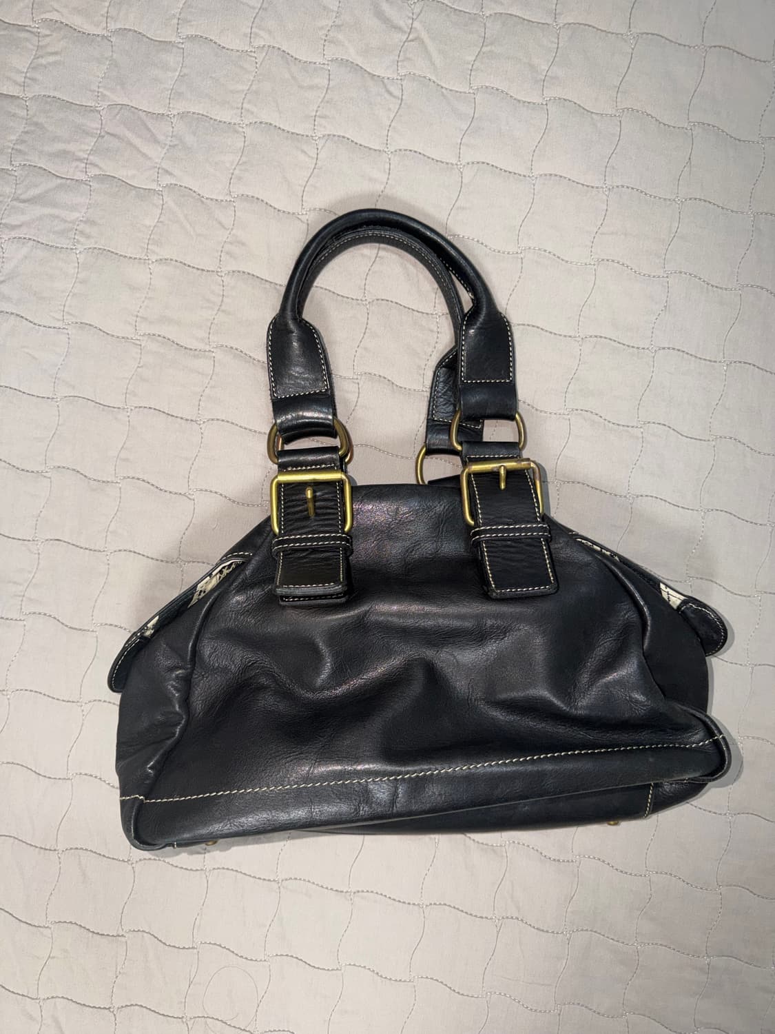 비비안 웨스트우드 빈티지 블랙 숄더백 상품이미지2