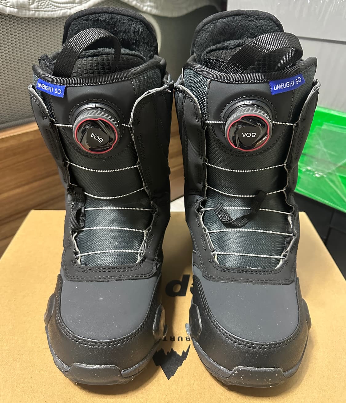 버튼 스텝온 스노우보드 부츠 라임라이트 블랙 240 상품이미지3