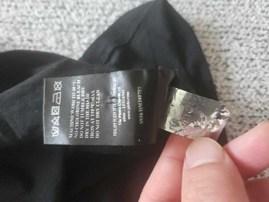 필립플레인 라인스톤 스컬 반팔티 상품이미지7