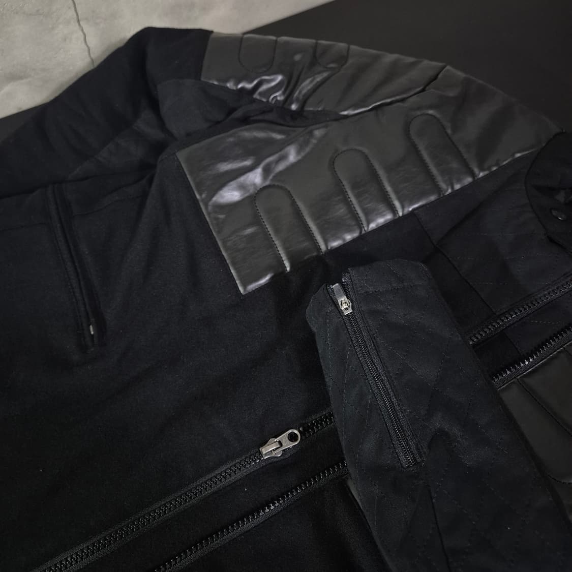 코오롱스포츠 레더믹스 자켓 90사이즈 상품이미지5