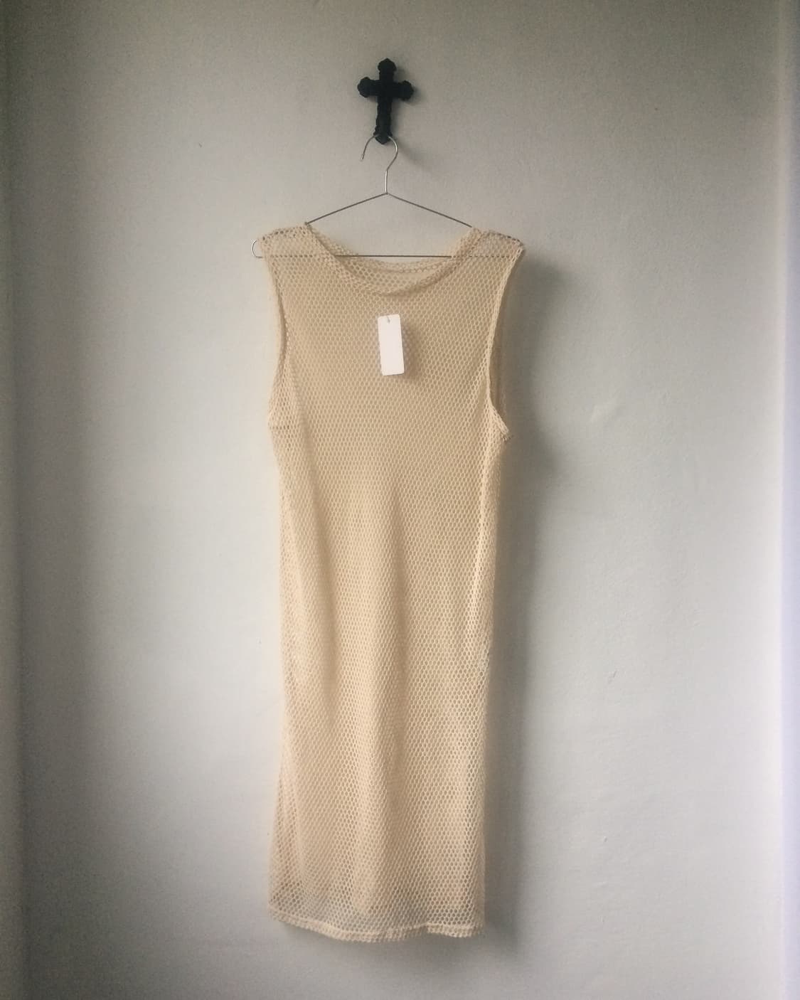 See through net sleeveless onepiece 상품이미지2