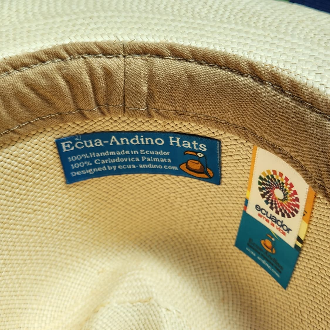 Equa andino 에콴디노 파나마 햇 상품이미지5