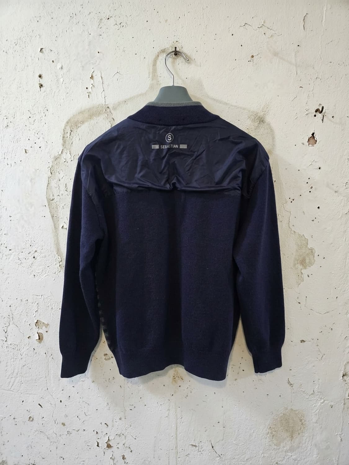 SEBASTIAN 골프 남성 반집업 니트 100 상품이미지2