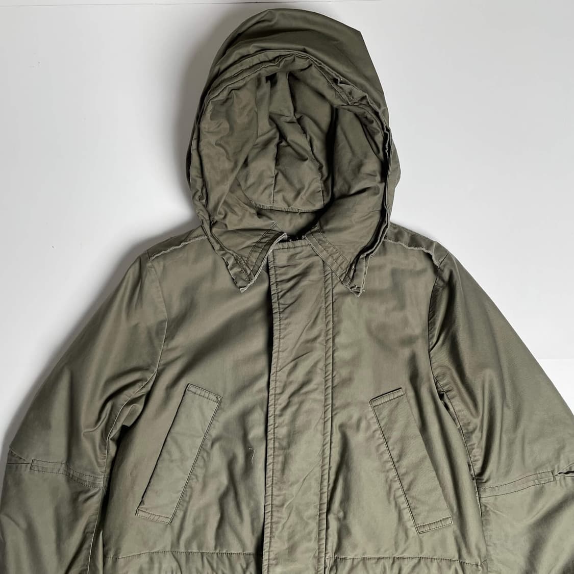 Zucca 코튼 와이어 후드 파카 상품이미지2