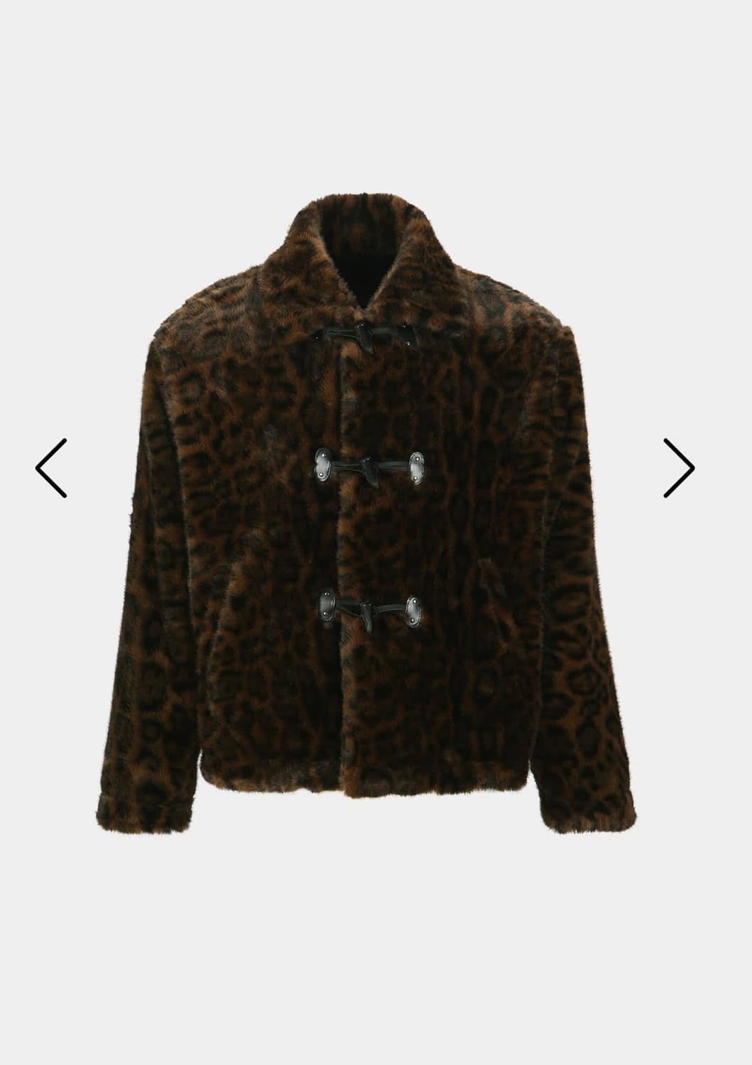 앤더슨벨 레오파드 퍼 자켓 (L) 상품이미지1