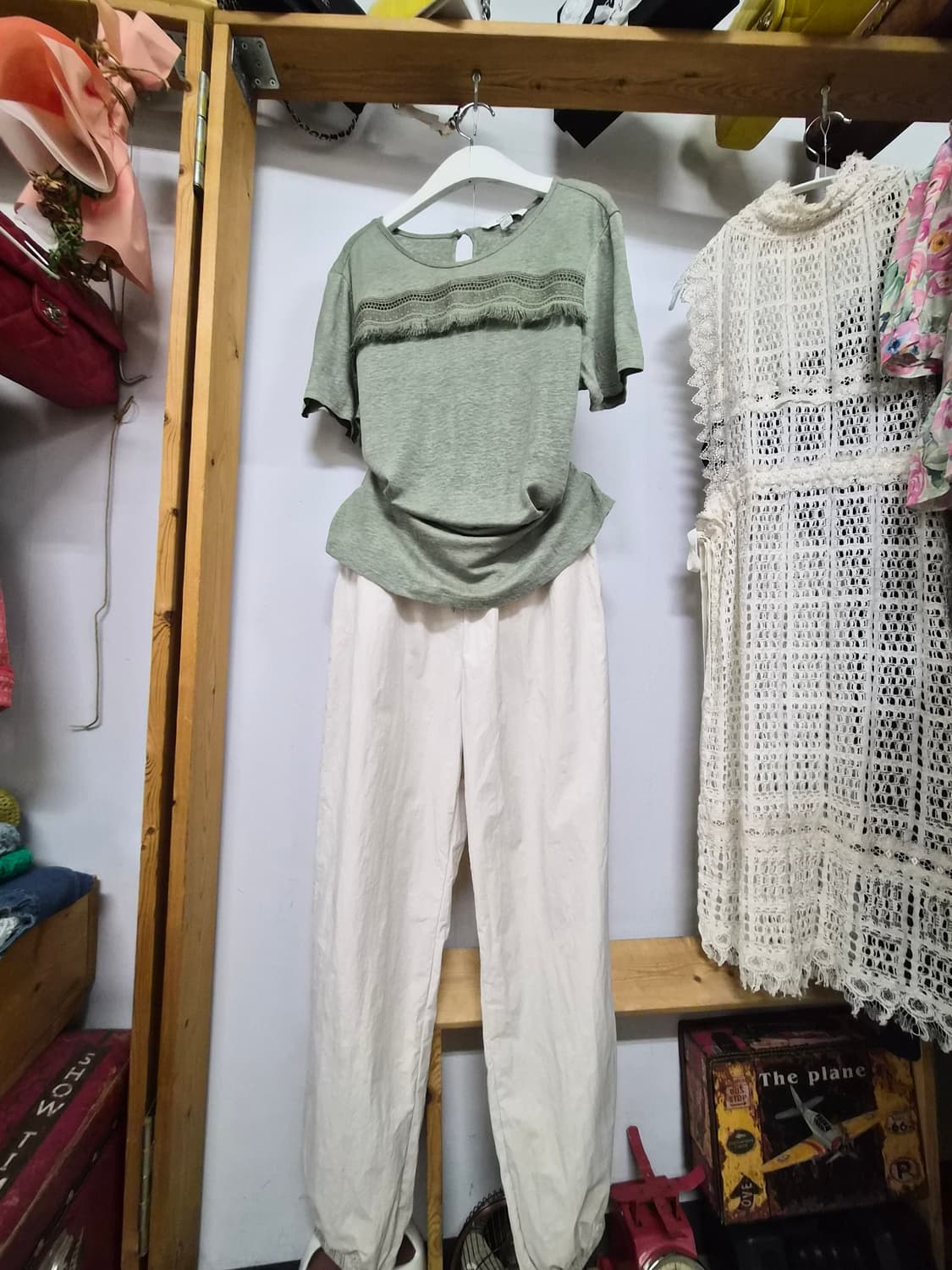 손정완 린넨티. 바지락 얄상조거 팬츠 상품이미지1