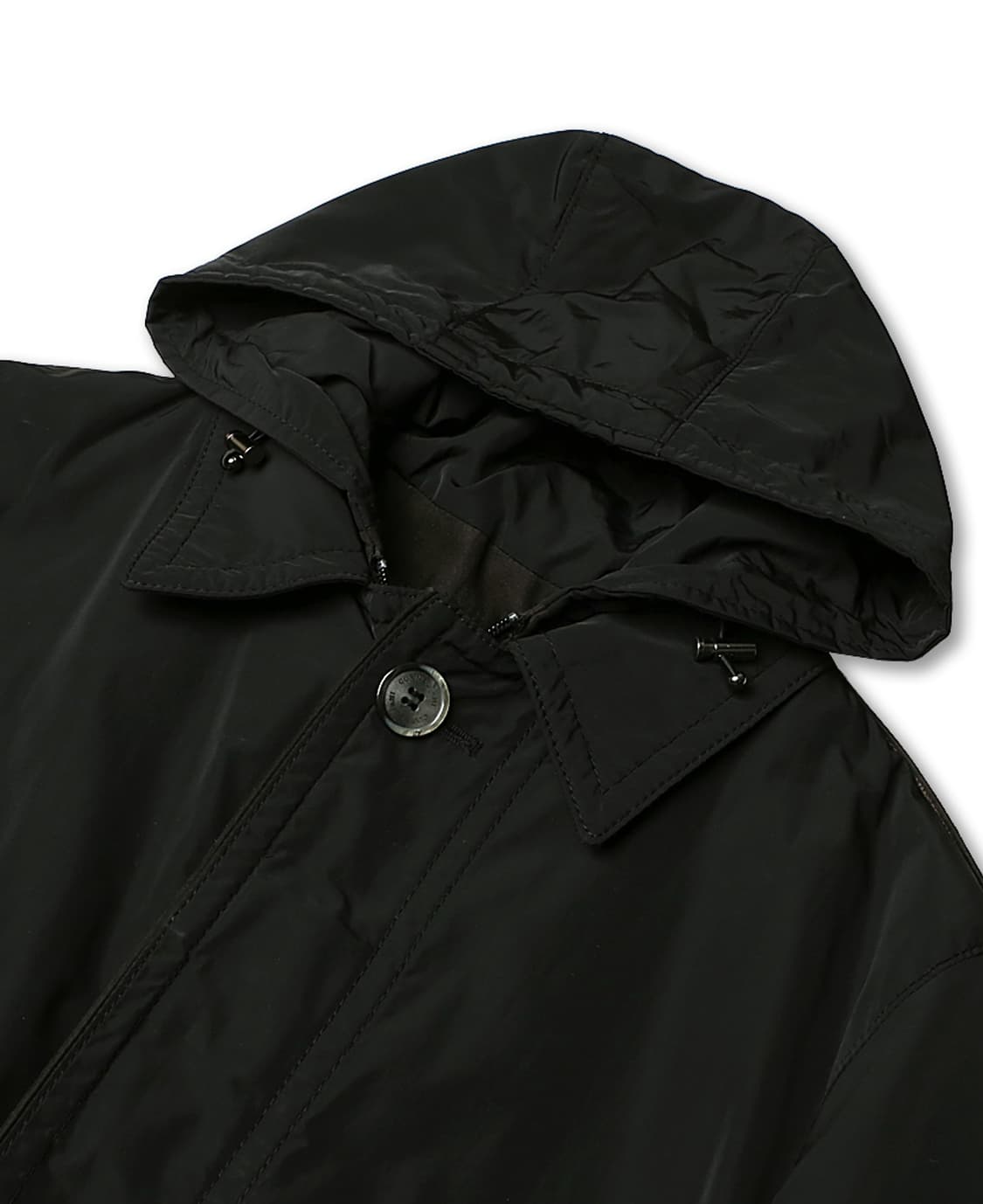 꼬르넬리아니 [Corneliani] 블랙 트렌디 후드 패딩 코트 상품이미지2