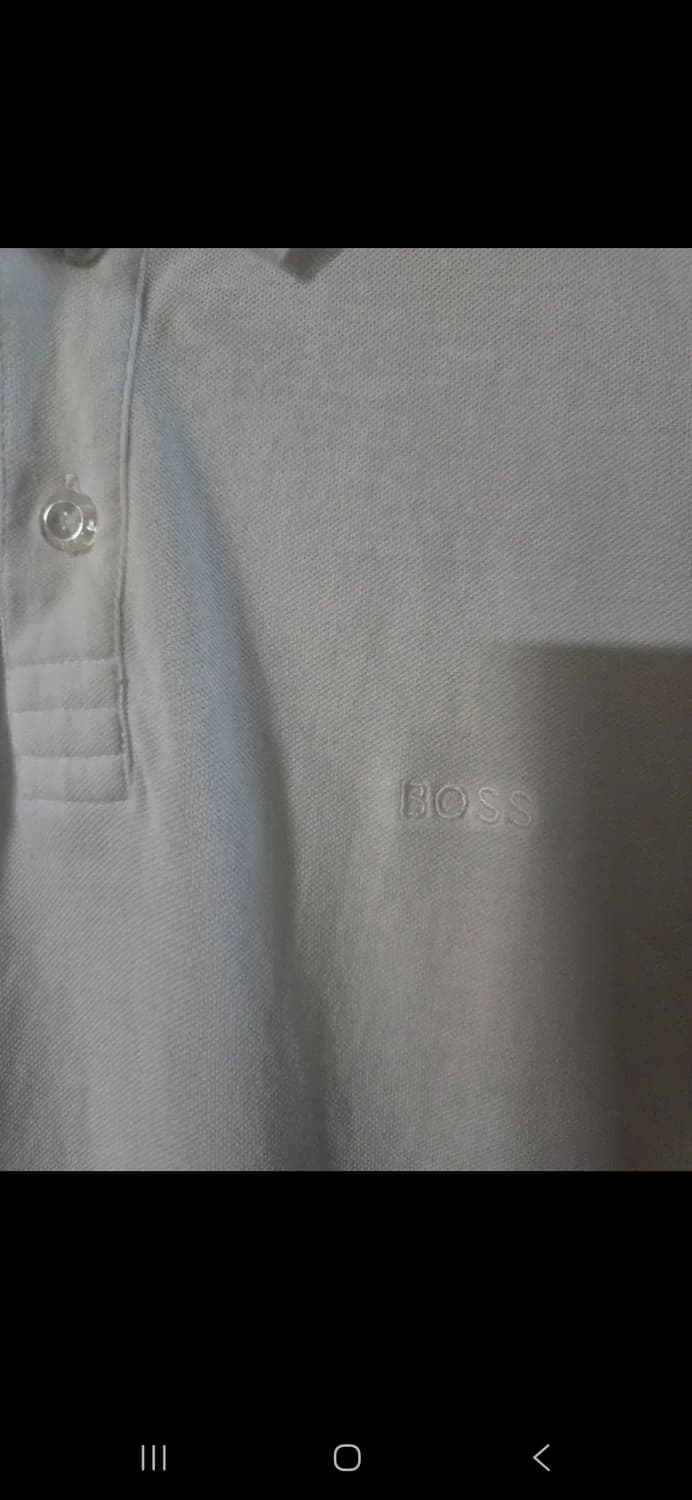 휴고보스  남자 반팔카라티.     싸이즈 100. 상품이미지2