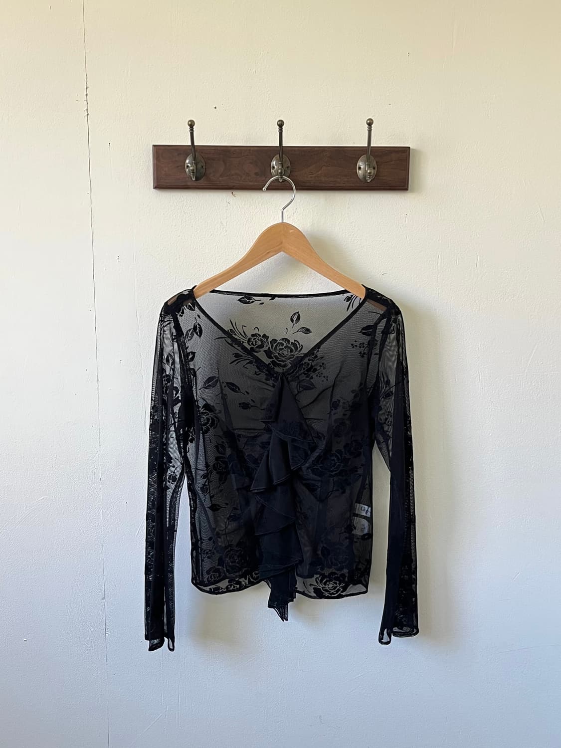 G.F. 블랙 시스루 탑 상품이미지1