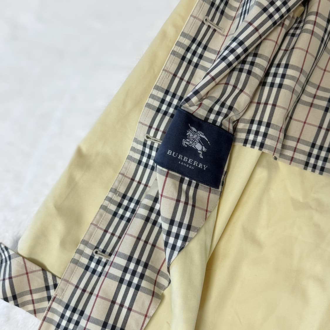 Burberry 버버리 런던 히메갸루 모리걸 바나나 트렌치 ≽^•⩊•^ 상품이미지3