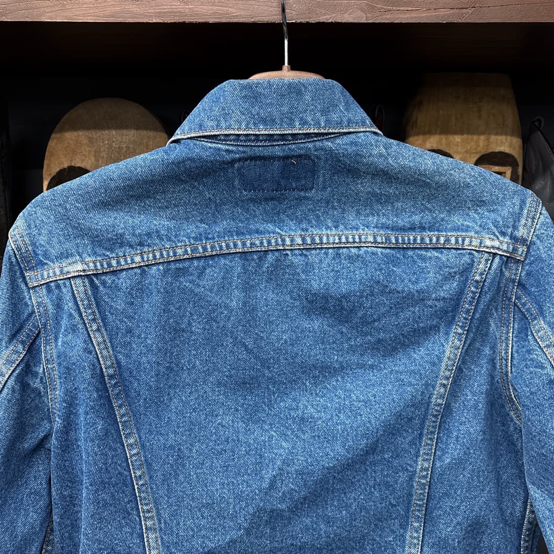 90s 리바이스 70505 빈티지 페이딩 타입3 트러커 데님자켓 N919 상품이미지7