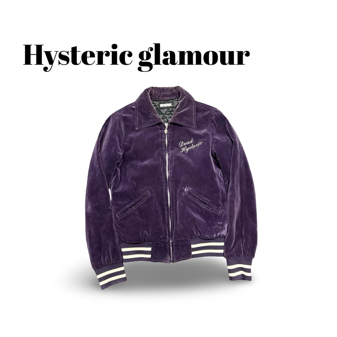 (90)히스테릭글래머 벨벳 스카잔 상품이미지1