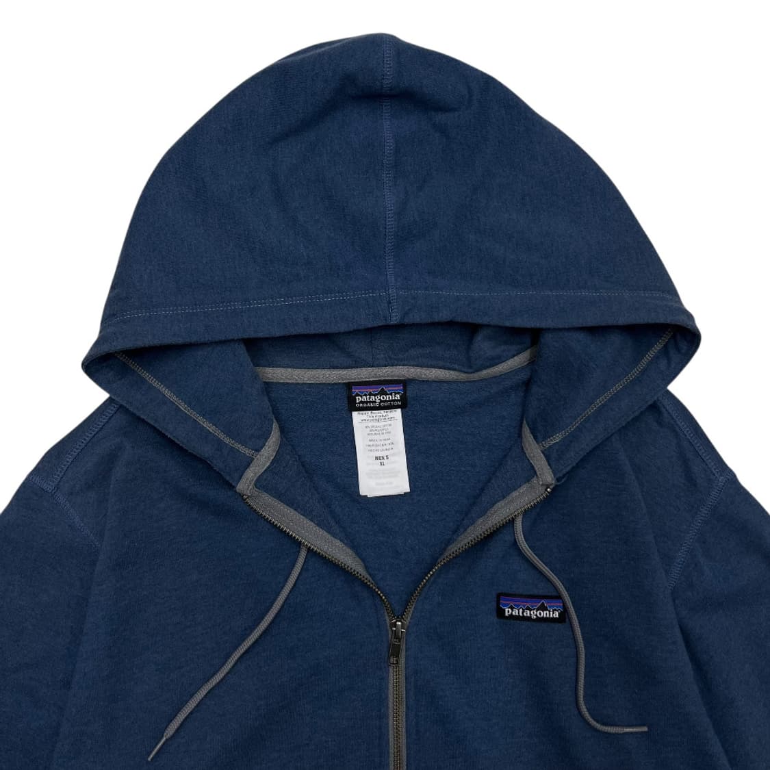 파타고니아 미니로고 딥블루 후드집업 XL 상품이미지5