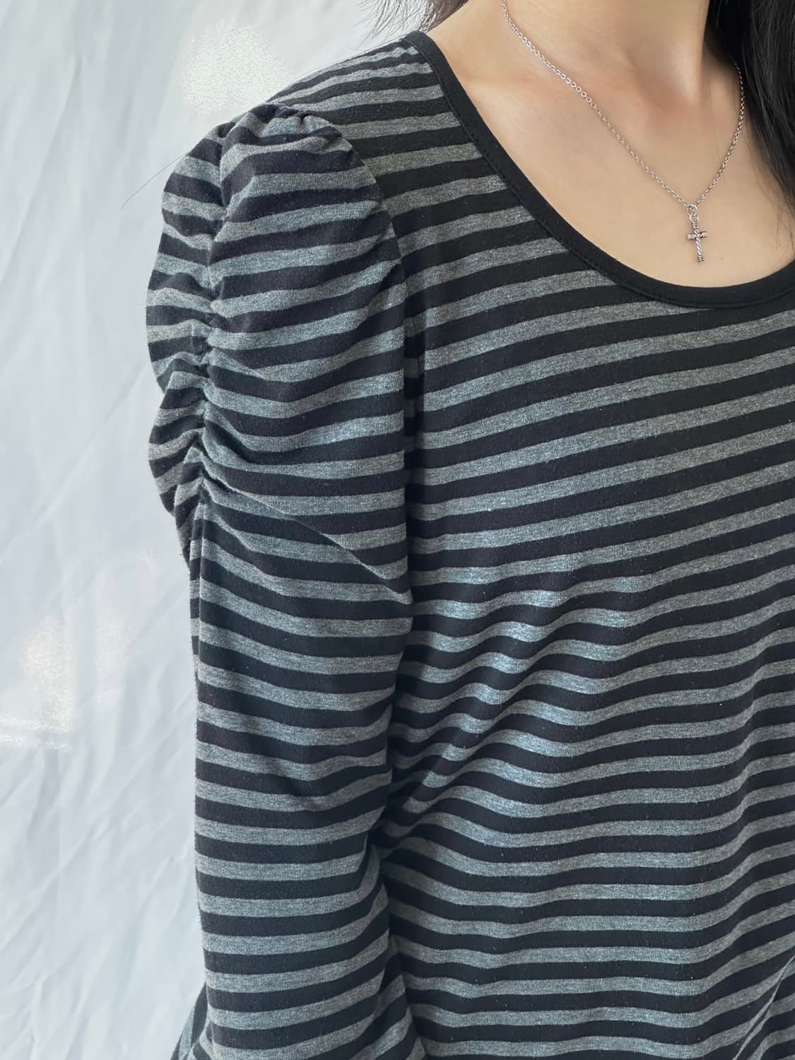 ⊹ Theoria Stripe Tee 상품이미지3