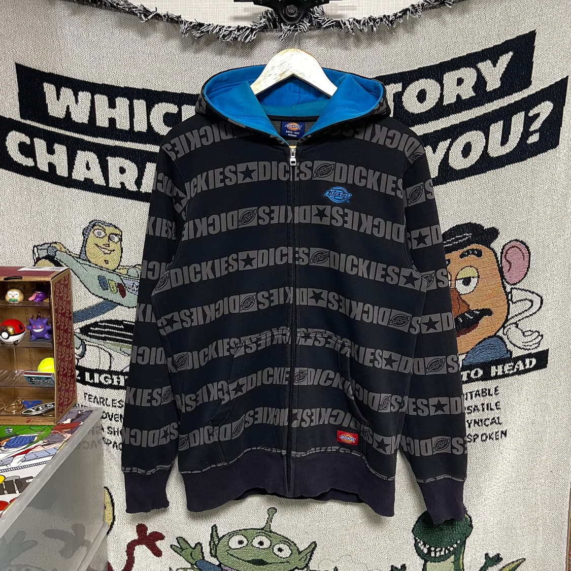 디키즈 타이포 스트라이프 후드집업 상품이미지2