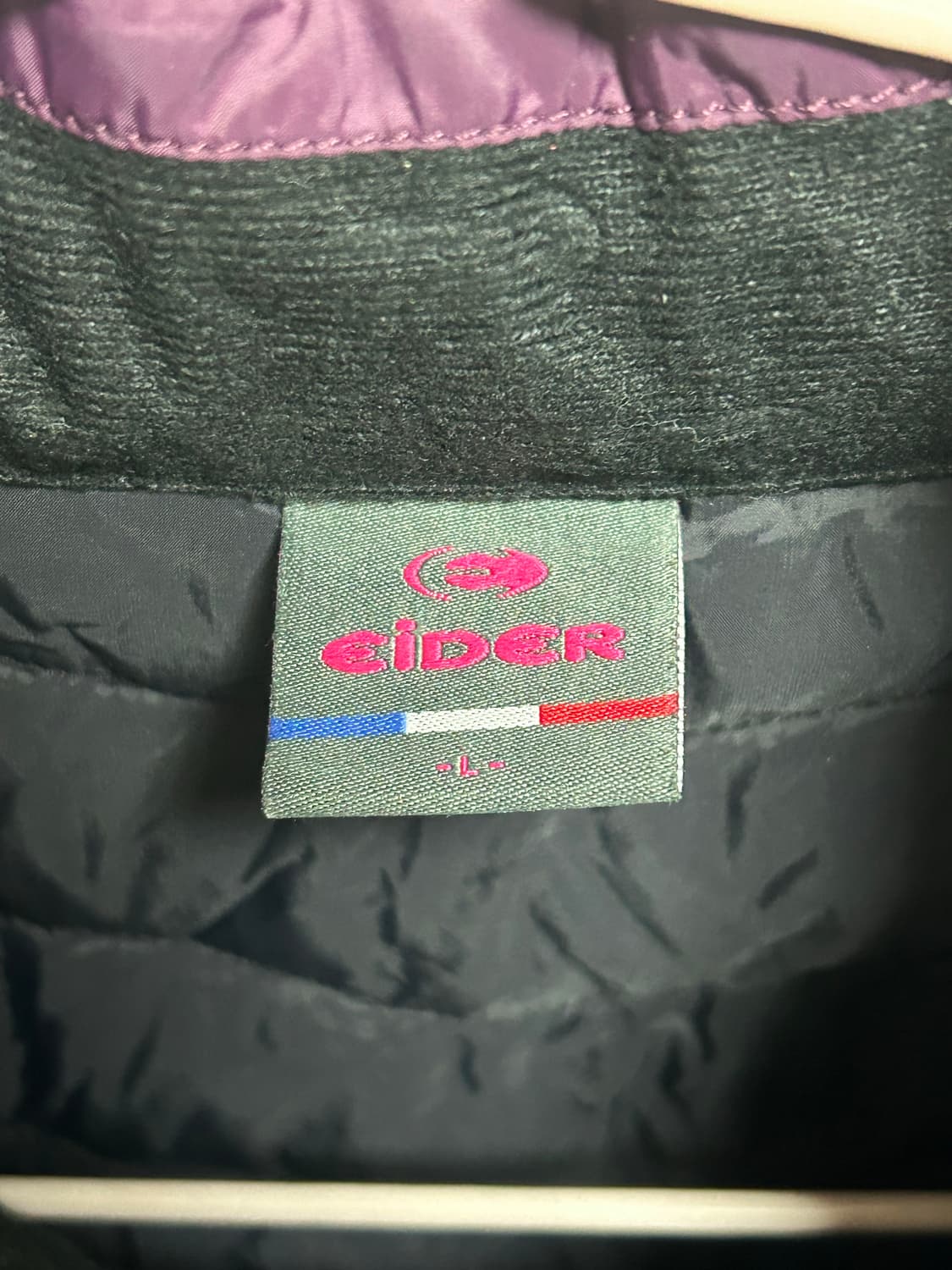 아이더 여성 경량 패딩 L 퍼플 상품이미지2