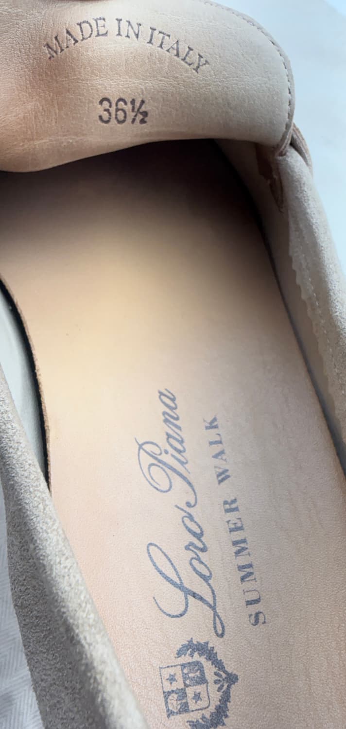 정품)로로피아나 36 1/2 상품이미지8