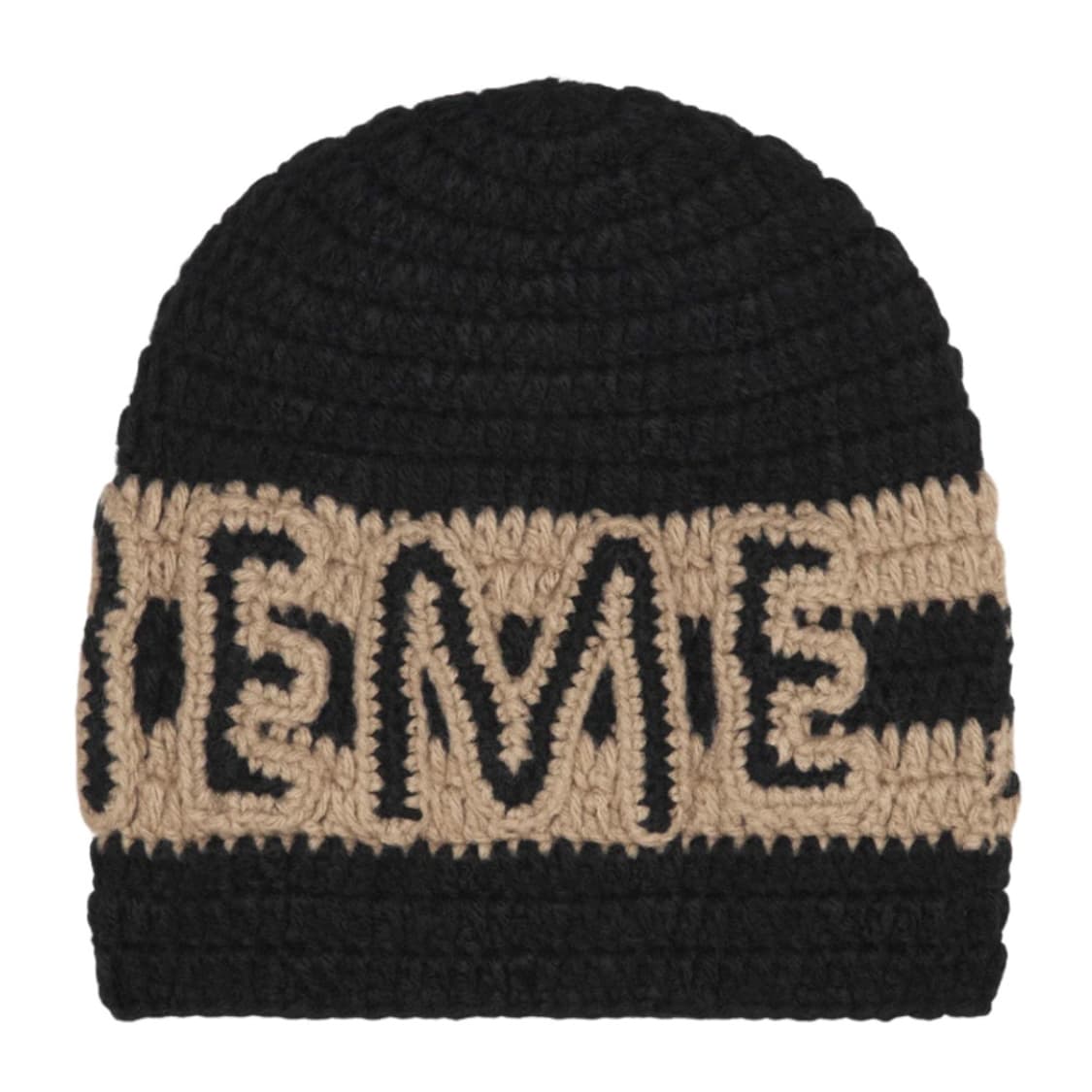 슈프림 크로쉐 로고 비니 블랙 - 25FW 상품이미지1