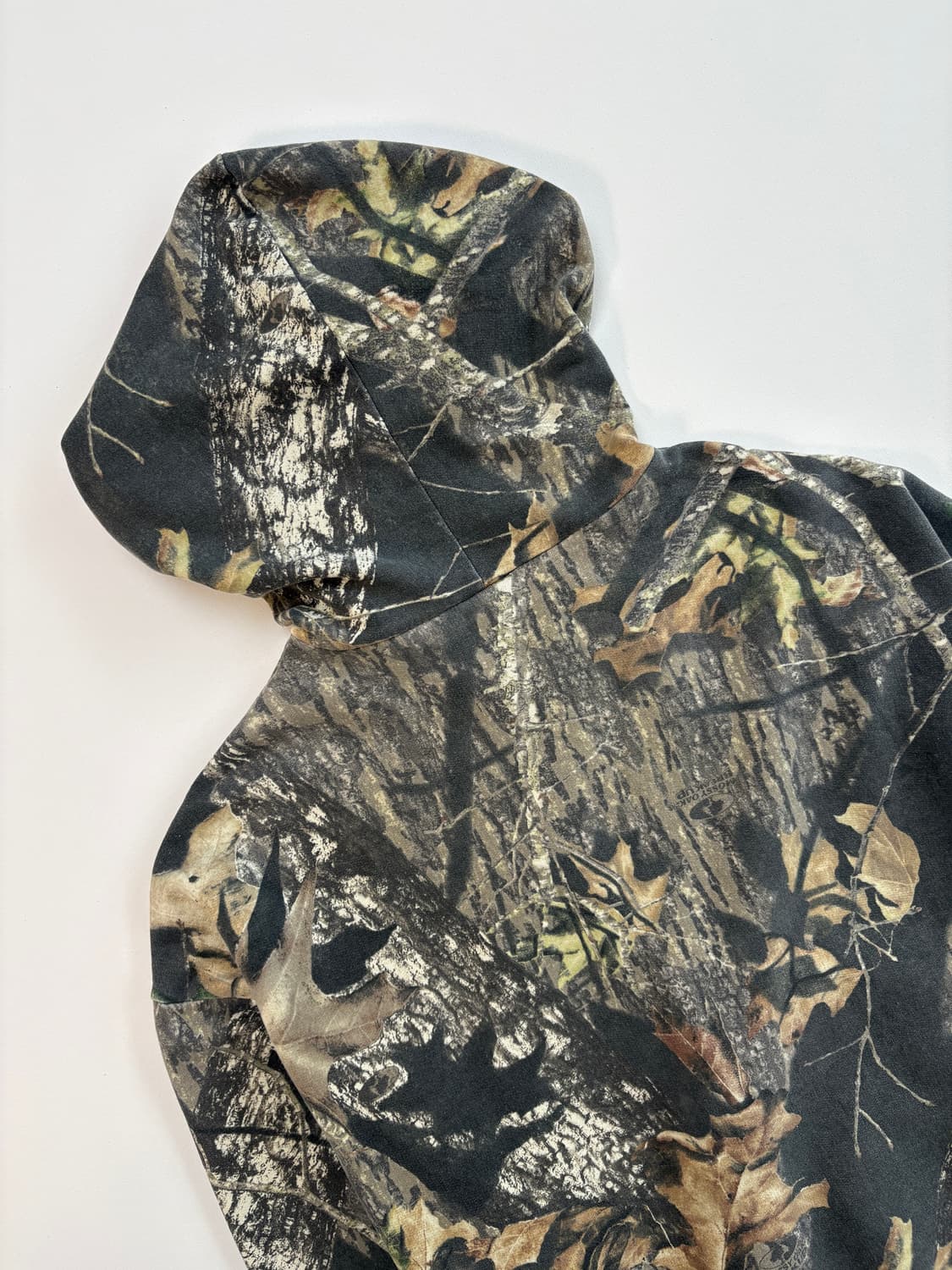 [XL] 빈티지 리얼트리 패턴 후드집업 상품이미지5