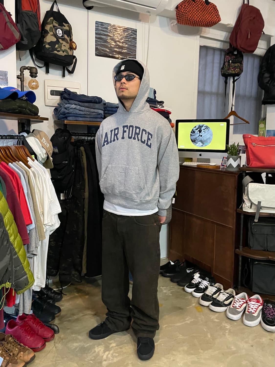 JANSPORT AIR FORCE 후드 M 상품이미지2